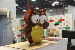 3D-printed Owl left side view