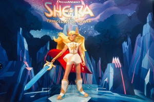 3D printed She-Ra character model