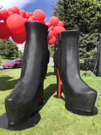 Giant high heels