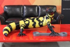 3D printed gila monster model