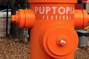 Puptopia Fire Hydrant large prduct replica middle view