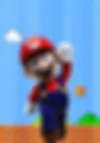 3D cartoon model of Mario from Super Mario by WhiteClouds