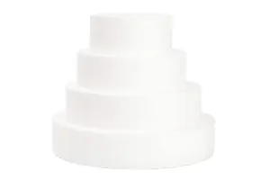 4 Tier Round Cake Dummy