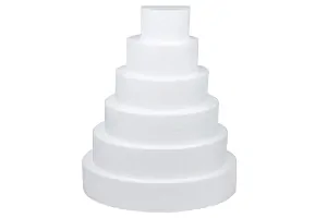 6 Tier Round Cake Dummy