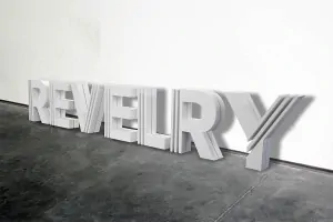 Revelry Large Foam Letters Display