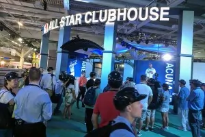 MLB Clubhouse Large Foam Letters Display