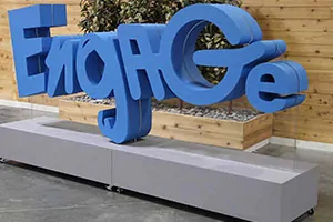 Foam Model of a Large Letters