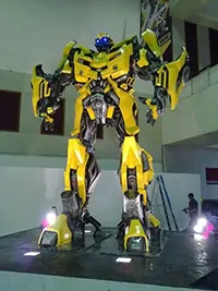 Foam Model of a Giant Robot