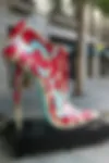 Giant High Heels Street Art