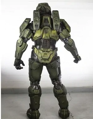 master chief full-size back view