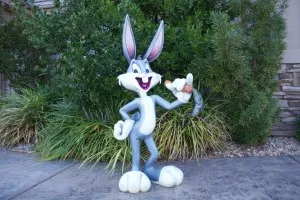 3D printed Bugs Bunny created by WhiteClouds