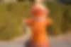 Large Product Replica of a fire hydrant for Puptopia 2020