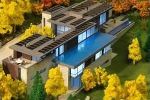 Residential Model of a modern house design