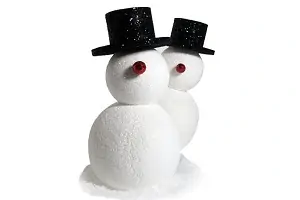 2 Tier Snowman