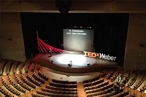 TEDx letters display for Weber