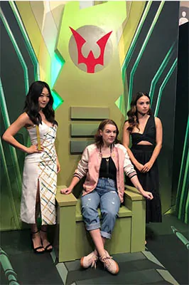 Theme Model of 2018 She Ra Throne with voice actresses