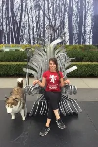 Hockey selfie throne