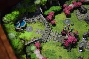 Video Game model of Dota 2 Radiant base