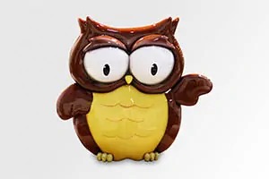 Video Game model of an owl